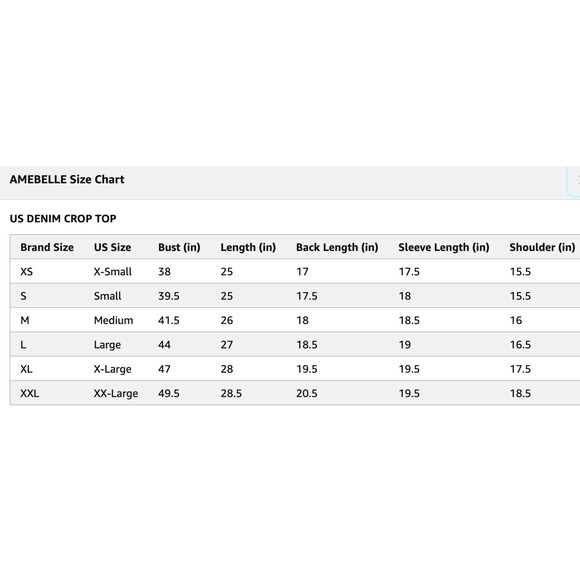 AMEBELLE Roll Up 3/4 Sleeve Tie Front Knot Shirt Chambray Denim Crop Top Sz M - Picture 9 of 9